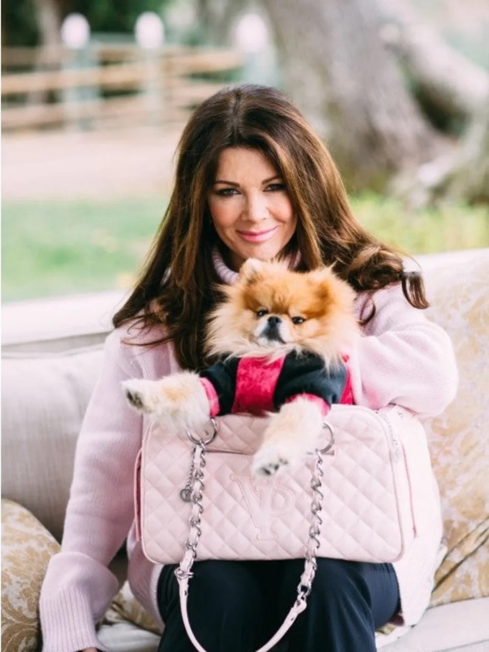 DOG 🐶 VANDERPUMP QUILTED CLASSIC LUXURY CARRIER - SILVER